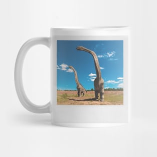 Dinosaur Brachiosaurus 65 Million Year Old Photo Jurassic Period Paleontology Picture Mug